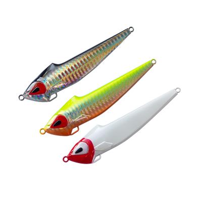 China High Quality Lure 110g Metal Jigging Jigging Lead Fishing Lures Saltwater Baiting Lures YE-XVTB110 for sale