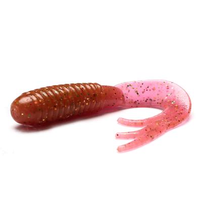 China Factory Direct Selling Outlet Perch Lure Fishing Lure Soft Plastic For Ocean Beach Fishing RE-XVCTF60 for sale