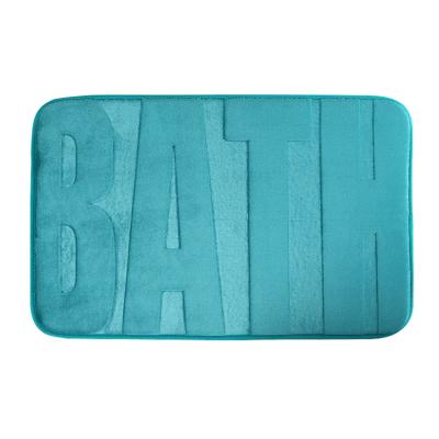 China Sustainable High Quality Blackish Green Polyester Fiber/PVC Floor Mats Wholesale Proofing Tech Non-Slip Bathtub Mat Custom Logo for sale