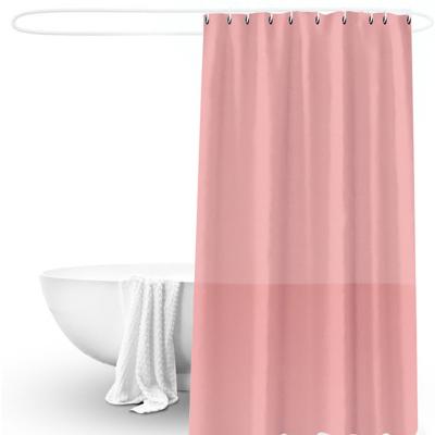 China Sustainable Hot Sale Shower Curtain Rings Bath And Toilet Mats And Curtains Luxury Hotel Use Christmas Bathroom Curtain for sale