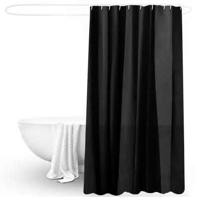 China Sustainable Wholesale Custom Waterproof 3D Designers Shower Curtain Set Bathroom With 12 Hooks Bathing Shower Curtain for sale