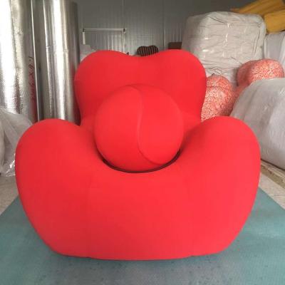 China Reclining Designer  Style B&B living room glass fiber  chair spherical single sofa leisure chair modern chair lounge sofa for sale