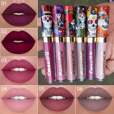 China Waterproof Create Your Own Brand Container Pearl Lipsticks Christmas Gifts Halloween Blue Lipstick With Low Price for sale