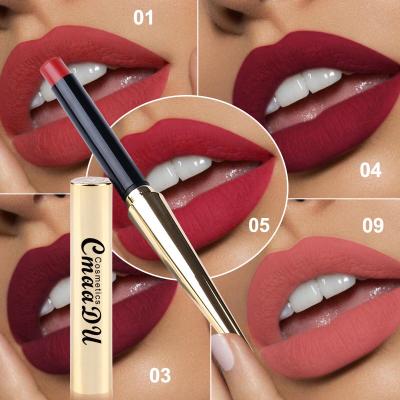 China Eco-Friendly High Quality Custom Waterproof Matte Liquid Lipstick Creamy Kissproof Lip Gloss for sale