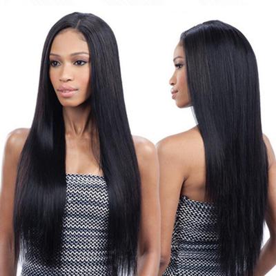 China Amazon Best Good Long Black Women's Wigs Wigs,Synthetic Straight Long Black Women's Wigs For Black Women for sale