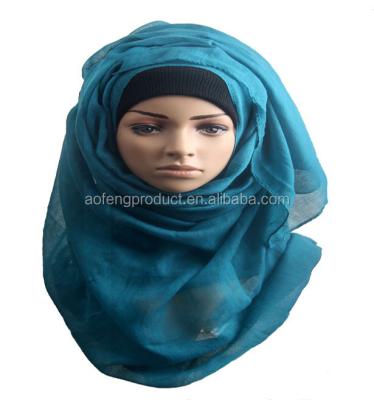 China 2018 Wholesale Fashion Breathable Muslims Hijab Scarf From Alibaba, Tropical Dubai Muslims Scarf for sale