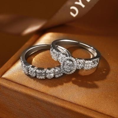 China Wholesale Trendy Dylam 2022 Trendy Stacking S925 Silver Fashion Jewelry Accessories Pave Cubic Zircon 5A Wand Wedding Rings for sale