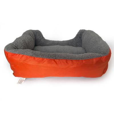 China Cat Beds Breathable Soft Calming Washable Pet Sleeping Bed With Waterproof Lining for sale