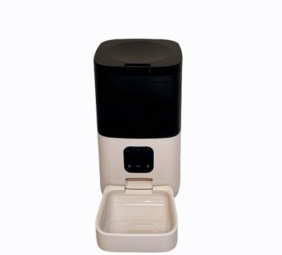 China 5L Automatic Upgraded Automatic Dog Cat Pet Smart Feeder With HD 1080P Camera Wifi APP Control for sale