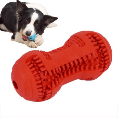 China Viable Little Jew Trained Indestructible Rubber Teeth Cleaning Squeaky Toy For Pet Training for sale