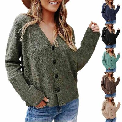 China Anti-pilling stain round neck sweater for women in solid color loose lazy sweater style autumn and winter soft waxy thickened sweater for sale