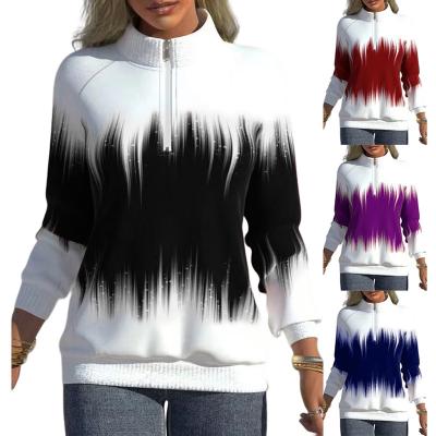 China Anti-Wrinkle Border Cheap Spot Amazon Border Christmas Printing Loose Hooded Women's Long Sleeve Hoodie for sale