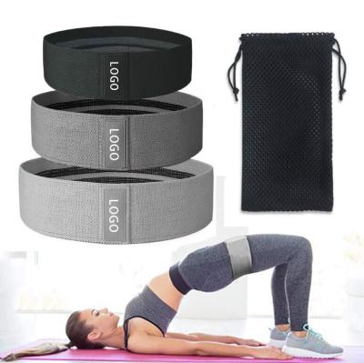 China Comfortable 3 Resistance Bands Hip Bands Loop Exercise Booty Band Hip Glute Circle for sale