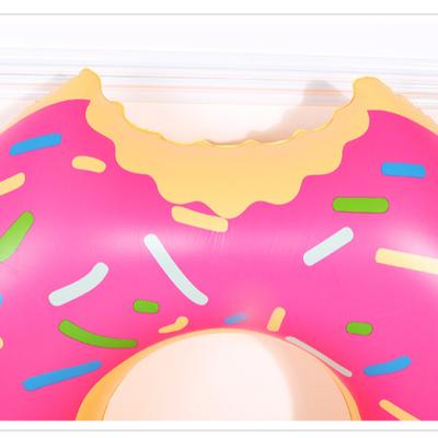 China New Durable Inflatable Donut Large Inflatable Circle Swim Swimming Ring 120cm Thick for sale