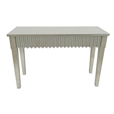 China Eco-friendly Material Modern Painted Wood Living Room Console Table Wood Home Decorative Corridor Table for sale