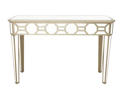 China Mirror Decorative Luxury Modern Console Table Gold Console Table Living Room Console Tables Eco-friendly Material for sale