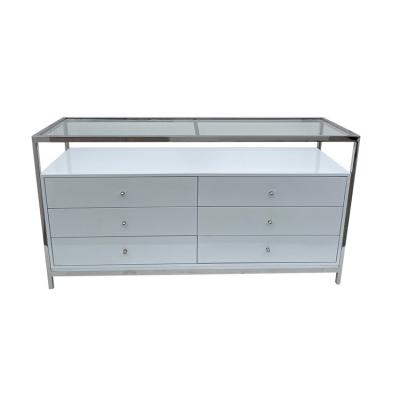 China 'Discolored & Modern Simple Design Cabinet Sideboard Handmade Hot Selling White Sideboard for sale