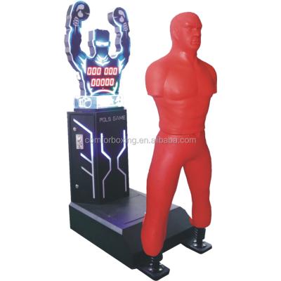 China King of boxing the ultimate big arcade game punch machine with E dynamometry and voice broadcast for sale