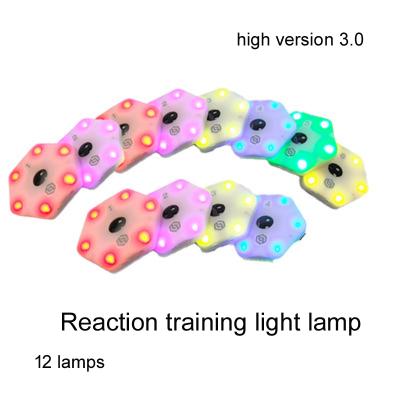 China New Improving Speed ​​Agility Reaction Training Light Trainer Fit Lamp Players Flash Exercise 4 Lamps F-3 for sale