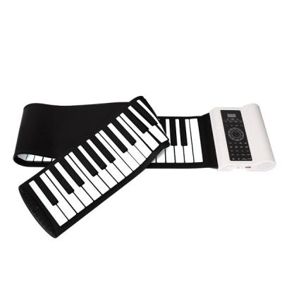 China Folding Piano Keyboard Flexible Portable Electrico Piano For Kids Musical Learning for sale