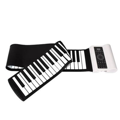 中国 Custom wholesale High quality folding piano 88 key roll up piano kids piano keyboard 販売のため