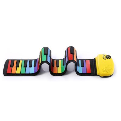 中国 2022 new Factory customized kids piano keyboard hand roll portable piano electric piano 88 keys 販売のため