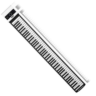 China Custom wholesale hand roll piano digital 88 key piano portable piano keyboard electronic 88 keys for sale