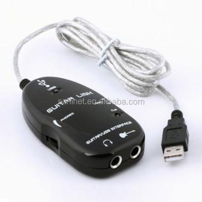 China Chinese manufacturer easy plug and play USB interface cable for guitar link for sale