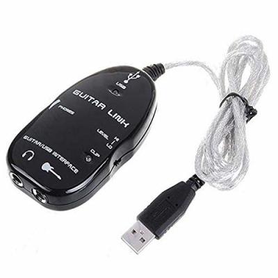 China The China Supply With Good Price USB MIDI Guitar Cable PC To Guitar USB Interface Audio Link Cable for sale