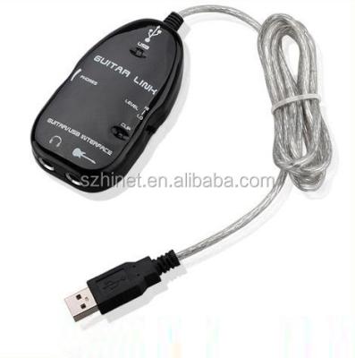 Cina USB Guitar Midi 	Guitar Link Interface Guitar Connect Cable HiFing MGC-001 in vendita