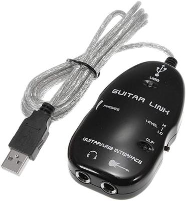 China USB Guitar Link Recording Cable 3M Electric Guitar to USB Cable Lead guitar audio converter for sale