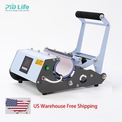 China Factory PYD Life RTS Top Light Blue V3.0 110V 20 Ounce Sale 30 oz Sublimation Tumbler Heat Press Machine USA Warehouse Free Shipping for sale