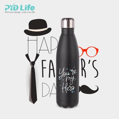 China Hot Stainless Steel Logo Bulk Blank Black Water Customized PYD Sublimation Wholesale Viable Life Bottles Insulated Cola Bottled Water Bottle for sale