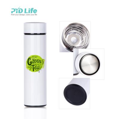 China PYD Sustainable Life Sport 16 oz 450ml Double Wall Stainless Steel Outdoor Keep Cold Sublimation Masks Water Bottles For People for sale