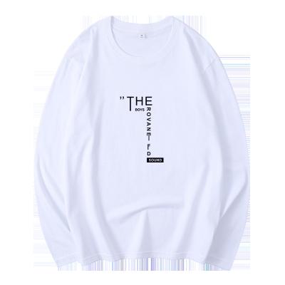 China Viable OEM Customized Logo T-Shirt Outdoor Casual Long Sleeve O-Neck Men Plus Size T-Shirt for sale