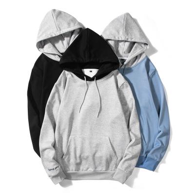 China Low price viable wholesale sweatshirts for men ordinary NGO big sleeve hoodie pullover for sale