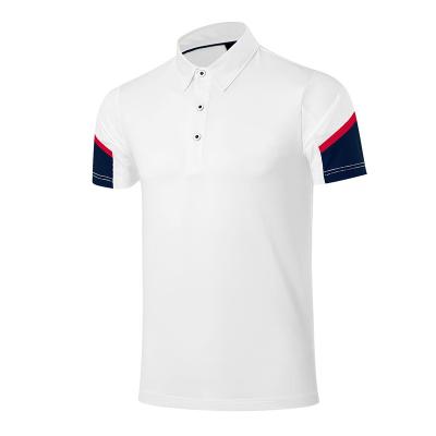 China Custom Blank Polyester Spandex Men's Anti-pilling Golf Polo T-shirt China Manufacturer for sale