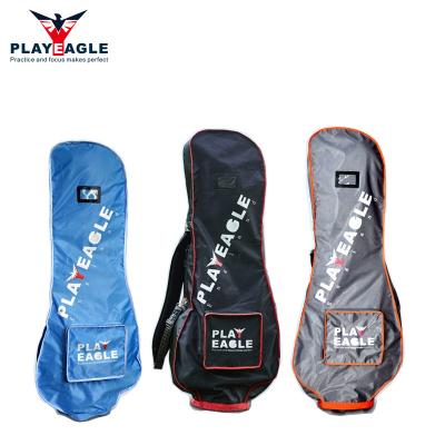 China PLAYEAGLE PVC Waterproof Dustproof Golf Bag Cover Outdoor PVC Golf Rain Cover Zippered Travel Trolley Bag for sale