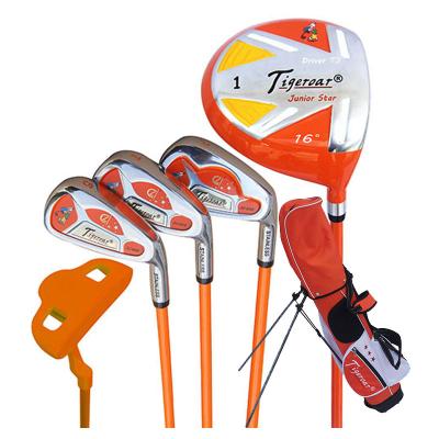 China Professional Graphite Kid's Golf Club Set Junior Golf Clubs With Graphite Shaft for sale