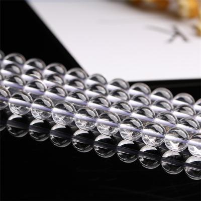 China BOHEMIA White Crystal Loose Beads 7a DIY Jewelry Beading Accessories Wholesale White Crystal Semi-finished Products for sale