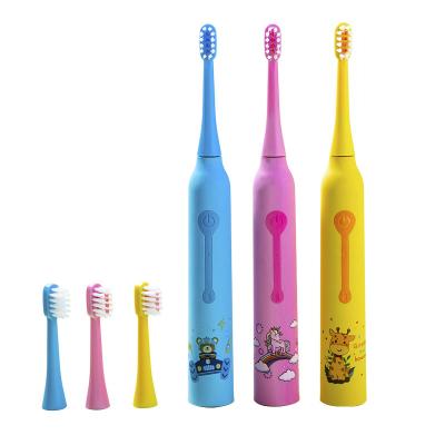 China Wholesale Magnetic Levitation Motor Silicone Soft Sonic Automatic Rechargeable Children Electric Toothbrush for sale