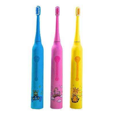 China Melody New Design Soft Electric Bamboo Children's Magnetic Levitation Motor Silicone Child Electric Toothbrush for sale