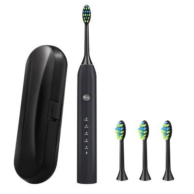 China Ultrasonic Rechargeable Design Smart Rechargeable Automatic Adult Electric Toothbrush for sale