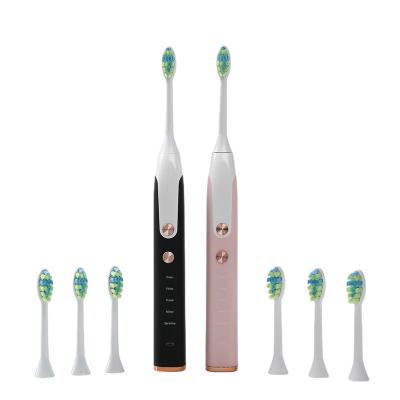 China Waterproof Electric Toothbrush Rechargeable Battery-Powered Eco-Friendly Vibrator Main Holder for sale