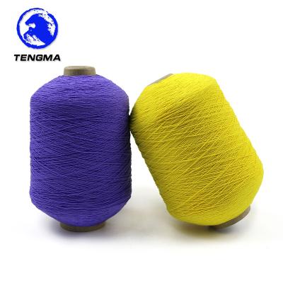 China Core Spun Thread High Hardness 100# 110# Latex Rubber Yarn Covered Yarn For Knitting for sale