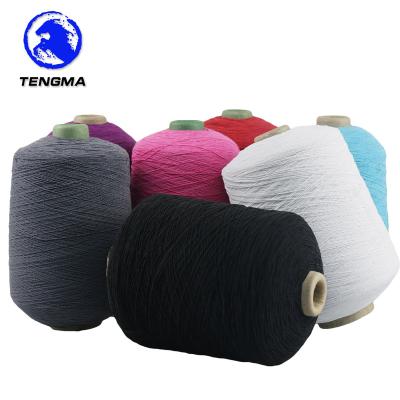 China Core Spun Yarn 90# 100# 110# Common Rubber Yarn Covered Yarn For Knitting Socks for sale