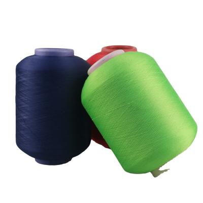 China Spandex Covered Yarn Top Grade High Elastic Polyester Spandex Covered Yarn For Carpets 20 Polyester 75 Spandex Yarn for sale