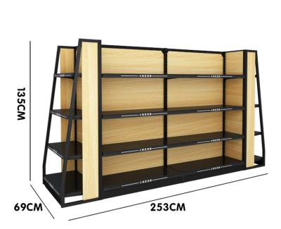 China Easy installation Grocery Shelf Retail Shop Shelving Supermarket gondola racking for sale