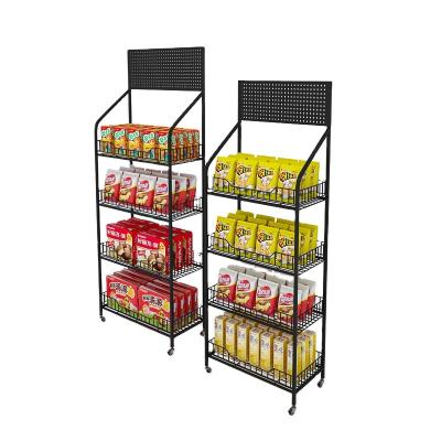 China Easy installation Top Quality Promotional Custom Retail Display Racks Luxury Store Display Retail Rack for sale