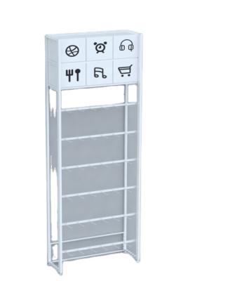 China Easy installation Classic Retail Shop Shelves Display Wooden Rack Store Shelf For Shop for sale